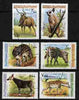 Somalia 1999 Wild Animals complete perf set of 6 values, cto used