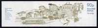 Great Britain 1978-79 British Canals #3 (Kennet & Avon Canal) 90p folded booklet with margin at right SG FG4B