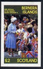 Bernera 1986 Queen's 60th Birthday imperf deluxe sheet (£2 value) unmounted mint
