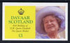 Davaar Island 1985 Life & Times of HM Queen Mother imperf souvenir sheet (£1 value) unmounted mint