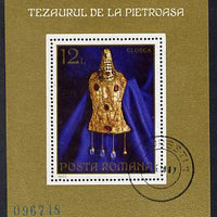 Rumania 1973 Treasures (Jewelled Breastplate) m/sheet cto used SG MS 4016