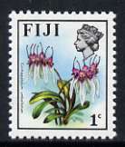 Fiji 1975-77 Birds & Flowers 1c (Cirrhopetalum umbellatum) unmounted mint, SG,505