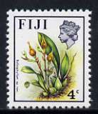 Fiji 1975-77 Birds & Flowers 4c (Bulbophyllum sp nov) unmounted mint, SG 508
