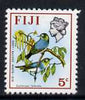 Fiji 1975-77 Birds & Flowers 5c (Grey-backed White Eye) unmounted mint, SG 509