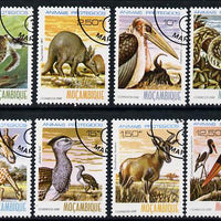Mozambique 1981 Protected Animals cto set of 8 complete SG 856-63*