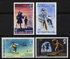 British Virgin Islands 1969 75th Death Anniversary of Robert Louis Stevenson perf set of 4 unmounted mint, SG 232-35