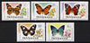 St Vincent 1978 Butterflies & Bougainvilleas perf set of 5 unmounted mint, SG 551-55*