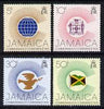 Jamaica 1975 Heads of Commonwealth Conference perf set of 4 unmounted mint, SG 397-400