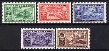 New Zealand 1936 Chamber of Commerce perf set of 5 unmounted mint, SG 593-97*