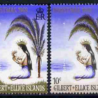 Gilbert & Ellice Islands 1969 Christmas perf set of 2 unmounted mint, SG 157-58*
