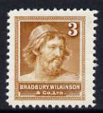 Bradbury Wilkinson 'Ancient Briton' unmounted mint dummy stamp in brown, superb example of the printer's engraving skill possibly produced as a sample*
