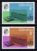 Gibraltar 1966 World Health Organisation perf set of 2 unmounted mint, SG 193-94