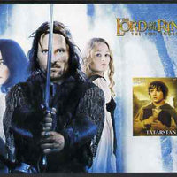 Tatarstan Republic 2003 Lord of the Rings imperf s/sheet unmounted mint