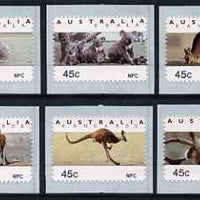 Australia 1994 Australian Wildlife (2nd Series) self adhesive set of 6 unmounted mint (inscribed NPC), similar to SG 1459-64