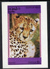 Oman 1973 Animals (Cheetah) imperf souvenir sheet (2R value) unmounted mint