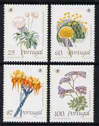 Portugal 1989 Wild Flowers set of 4 unmounted mint, SG 2155-58