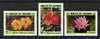 Wallis & Futuna 1991 Flowers set of 3 unmounted mint, SG 589-91