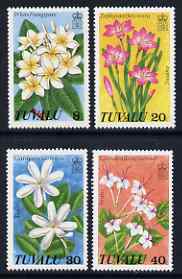 Tuvalu 1978 Wild Flowers set of 4 unmounted mint, SG 101-104