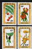 Senegal 1988 Flowers set of 4 unmounted mint, SG 969-72