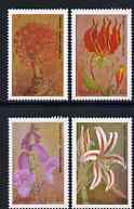 Zambia 1989 Christmas - Flowers set of 4 unmounted mint, SG 604-07