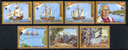 Nicaragua 1982 Anniversary (490th) of Discovery of America set of 7 unmounted mint, SG 2407-13