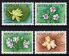 Senegal 1982 Flowers set of 4 unmounted mint, SG 739-42