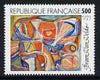 France 1987 Abstract by Bram van Velde 5f unmounted mint from Art set, SG 2773