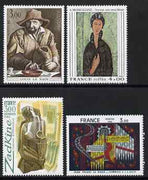 France 1980 French Art set of 4 unmounted mint, SG 2338-41