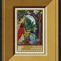 Hungary 1967 Apple Pickers painting by Uitz m/sheet unmounted mint, SG MS 2325
