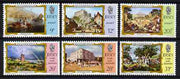 Jersey 1984 Links with Australia - Paintings by John Alexander Gilfillan set of 6 unmounted mint, SG 344-49