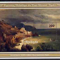 Rwanda 1980 Naples Philatelic Exhibition m/sheet unmounted mint, SG MS 287