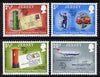 Jersey 1974 Centenary of UPU set of 4 unmounted mint, SG 107-110