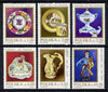 Poland 1981 Polish Ceramics set of 6 unmounted mint, SG 2795-800