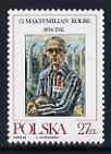 Poland 1982 Sanctification of Maximilian Kolbe (Fransican concentration camp victim) unmounted mint, SG 2844