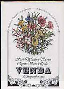 Venda 1989 Flowers first definitive issue mounted in illustrated presentation folder and cancelled decorative first day cds, between SG 5-21