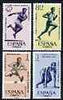 Spain 1962 second Spanish-American Athletic Games, Madrid set of 4 unmounted mint, SG 1511-14