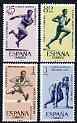 Spain 1962 second Spanish-American Athletic Games, Madrid set of 4 unmounted mint, SG 1511-14