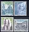 Spain 1969 Tourist Series set of 4 unmounted mint, SG 1993-96