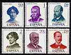 Spain 1970 Spanish Writers set of 6 unmounted mint, SG 2048-53