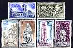 Spain 1971 Holy Year of Compostela (1st Issue) set of 6 unmounted mint, SG 2066-71