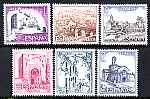 Spain 1975 Tourist Series set of 6 unmounted mint, SG 2311-16