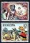 Spain 1976 Europa, Spanish Handicrafts set of 2 unmounted mint, SG 2361-62*
