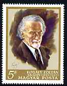 Hungary 1968 Kodaly (composer) commemoration unmounted mint, SG 2344