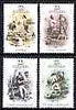 Australia 1981 The Gold Rush Era perf set of 4 unmounted mint, SG 774-77*