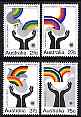 Australia 1983 Commonwealth Day perf set of 4 unmounted mint, SG 882-85*