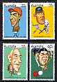 Australia 1981 Sports Personalities perf set of 4 unmounted mint, SG 766-69*