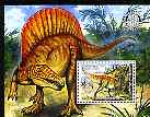 Djibouti 2004 Dinosaurs perf souvenir sheet (with Rotary Logo) unmounted mint