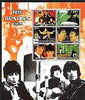 Congo 2004 The Beatles (1965) large perf sheet containing 6 values, unmounted mint