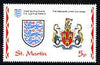 St Martin (Isles Of Scilly) 1996 Great Sporting Events - Football 5p - The Newcastle United Club Badge unmounted mint