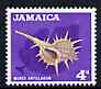 Jamaica 1964-68 Murex Shell 4d (from def set) unmounted mint, SG 222